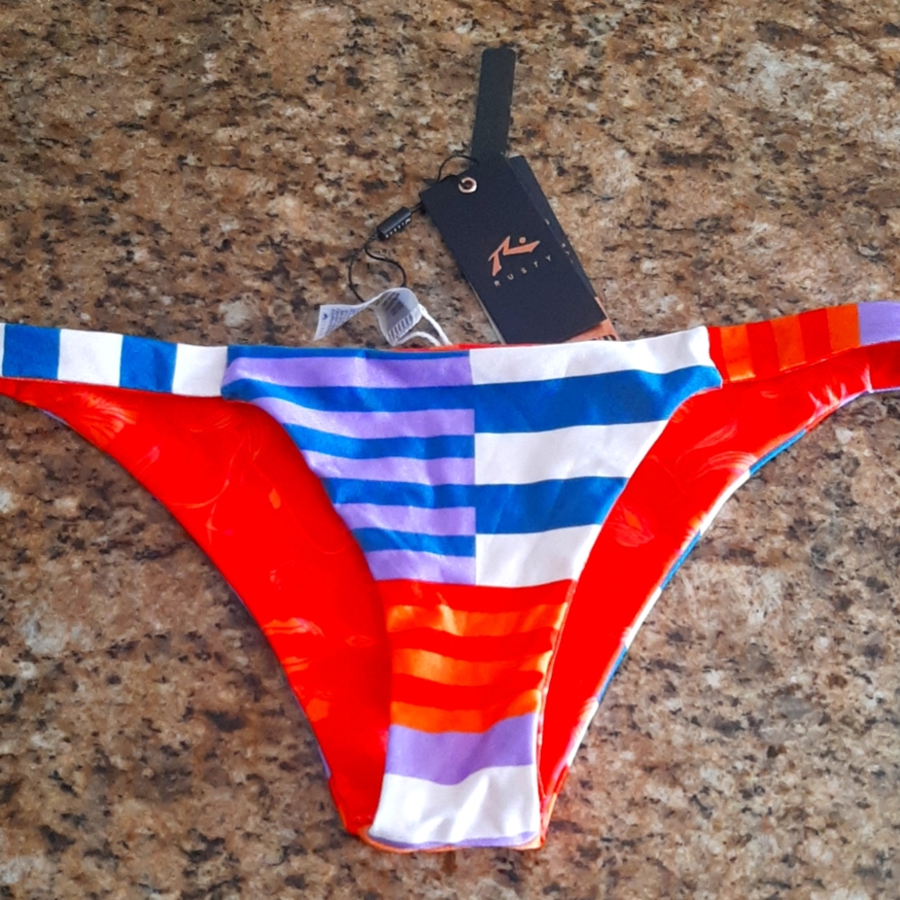 Rusty reversible bikini bottom NWT